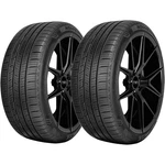 (qty 2) 255/35R20 Nexen N5000 Platinum 97W Xl Black Wall Tires New. Price: $332.98.