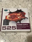 Cooler Master Extreme EX2 525 Power Supply New In Wrap Watts. Price: $49.00.