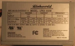Power Supply LPK8-300W; 115 -230V. Good Condition Used. Price: $45.00.
