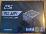 Brand New Asrock PRO-650G V2 650W Atx 3.1 Pci-e 5.1 80 Plus Gold Power Supply. Price: $64.99.