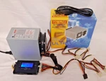Powmax LP-6100D, 400 Watt Atx Psu, Sata, Molex, Floppy, 24PIN, Fans, New. Price: $19.99.