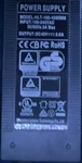 42V Ac/dc Adapter Power Supply HLT-180-4200000 Black 3-CONTACT Us To Barrel Open. Price: $10.00.