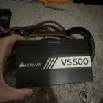 Corsair VS500 Atx Power Supply 500W CP-9020118 Fan 24 Pin Sata Pcie Used. Price: $30.00.
