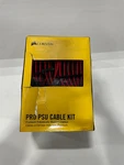 Corsair Premium Individually Sleeved Psu Cables Pro Kit Red/black, For Used. Price: $69.99.
