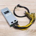 Yukayuan G-1029-1600W Watt Power Supply Pandaminer Antminer Crypto Mining Used. Price: $79.99.
