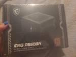 Msi Mag A550BN 550W 80PLUS Bronze Atx Gaming Power Supply New. Price: $44.00.
