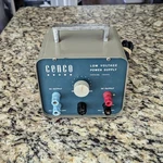 Vintage Cenco Low Voltage Power Supply Model 79549 EL4198 Used. Price: $35.00.