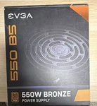 Evga B5 550W Black 80+ Bronze Atx Modular Power Supply New. Price: $57.50.