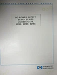 Hp Dc Power Supply Bench Series 6212B,6214B,6216B,6218B Op. & Service Manual Like. Price: $20.00.