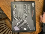 Silverstone ST1500 Strider Series 1500W 80 Plus Box & Manual Open. Price: $190.00.