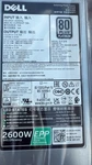 Dell D2600E-S0 2600W 80+ Platinum Power Supply P/n: 09YJ53 New. Price: $47.86.