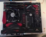 Asrock FATAL1TY Z270 Gaming K4 Mobo + Intel I7 6700 Cpu 2X8GB 2133MHZ DDR4 Ram Used. Price: $175.00.