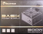 Solid Gear Basix Power Supply SDGR-500BX Sata 500W 120MM Cooling Fan New. Price: $55.00.
