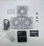 Lian Uni Fan Tl 120 -daisy -chain Style- Lcp Blades- Triple Pack- White Open. Price: $79.50.