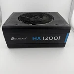 Corsair HX1200I 1200W 80+ Platinum Power Supply, Model: RPS0005, P/n: CP-9020070 Used. Price: $87.08.