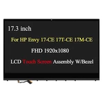 L52653-001 17.3" Fhd For Hp Envy 17M-CE0013DX Lcd Touch Screen Assembly W/bezel New. Price: $169.00.