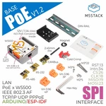M5STACK Official Lan Module W5500 With Poe V12 Brand. Price: $80.54.