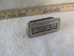 1960'S 1970'S Delta Bop 4 Pole Button Power Window Switch Original Used. Price: $50.00.