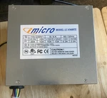 Imicro 350 Watt Power Supply LC-8360BTX Great Condition! Works (see Video) Used. Price: $35.00.