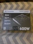 Thermaltake Smart 600W Atx 12V V2.3EPS 80 Plus Certified Active Pfc Power Supply New. Price: $45.99.