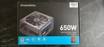 Powerspec 650W 80PLUS Bronze Open. Price: $75.00.