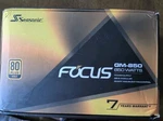 Sea Sonic Focus 850W 80 Plus Gold Semi-modular Atx Power Supply GM-850 Used. Price: $35.00.
