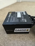 Silverstone DA650 80 Plus Gold 650W Modular Power Supply Used. Price: $49.00.