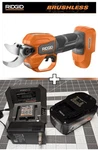 Ridgid 18V Brushless Cordless Battery Pruner + 4AH & Charger New. Price: $219.00.
