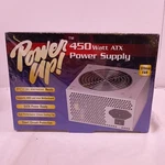 Power Up! 450 Watt Atx Supply 120MM Fan GEN-2005 New In Box. Price: $39.99.