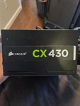 Corsair CX430 75-001666 430W Atx Power Supply Used. Price: $25.00.