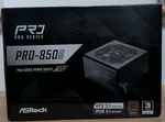 New Asrock PRO850B 850W 80 Plus Bronze Certified Atx 3.1 Compatible Power Supply. Price: $69.99.