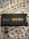 Corsair RM750 Modular Atx Power Supply Psu 750W 80+ Gold Used. Price: $39.99.