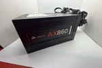 Corsair AX860 Power Supply Psu 80 + Platinum Fully Modular Fast Ship Used. Price: $59.99.