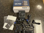 Silverstone SX700 700W 80 Plus Platinum Power Supply Sfx Sff Psu - Black Used. Price: $99.99.