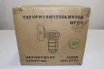 Txf VPW18W1500LMV50K Led Vaporproof Fixture, 5000K Lumens 120-277V New. Price: $109.99.