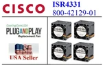 Pack Replacement (fans Only) For Cisco ISR4331 800-42129-01; 700-45498-01 New. Price: $99.95.