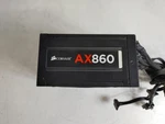 Corsair AX860 20+4 Pin Atx Desktop Power Supply CP-9020044 Used. Price: $44.99.