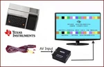 6FT Av Cable & Hdtv Converter Adapter For Texas Instruments TI-99/4A Computer New. Price: $24.99.