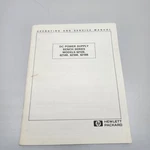 Hp Dc Power Supply Bench Series Models 6212B, 6214B, 6216B, 6218B Used. Price: $12.95.