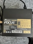 Seasonic Focus GM-750 750W 80+ Gold Semi-modular Atx Power Supply SSR-750FM Psu Used. Price: $54.95.