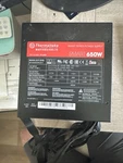 Thermaltake SP-650P 650W Power Supply Unit Black With Wires And Cable Used. Price: $22.50.