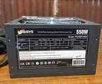 Logisys 550W Atx Power Supply Psu PS550E12BK - Test Used. Price: $23.99.
