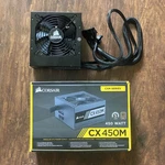 Corsair CX450M RPS0027 450W Power Supply With Cable + Cords Used. Price: $50.00.