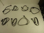 8X Lot Black Sata Internal Pc Hard Cables Motherboard -to- Ssd Drives New. Price: $11.02.