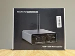 Manayo (PM200BT) 100W+100W Bluetooth Amplifier For Passive Speakers... New. Price: $49.95.