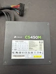Power Supply Corsair CS450M 75-010706 450W Includes Cables Used. Price: $29.99.