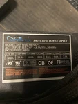 Apevia WIN-500XSPX 500W Power Supply Used. Price: $45.00.