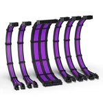 Ezdiy-fab Psu Cable Extension KIT,16AWG Power 300 Millimeters, Black Purple New. Price: $42.01.