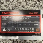 Enermax Power Supply 250W EFXB250 Used. Price: $99.00.