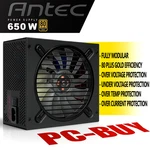 Antec EDG650 650W 80 Plus Gold Certified Full Modular Power Supply New. Price: $78.88.